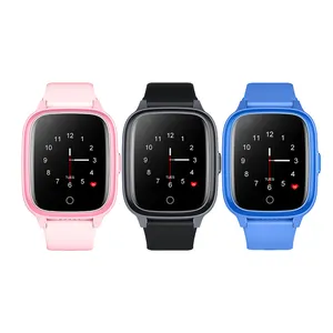 Montre connectée GPS pour enfants, smartwatch avec carte sim, bracelet électronique pour bébés, wonlex KT17 4G, meilleur prix, 2019