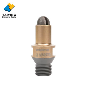 <span class=keywords><strong>Foret</strong></span> <span class=keywords><strong>à</strong></span> pointe <span class=keywords><strong>diamant</strong></span>ée CNC <span class=keywords><strong>segment</strong></span>é, marque TAIYING, modèle CNC-HFB-25-50T, filetage <span class=keywords><strong>à</strong></span> gaz 1/2 pouce pour granit et pierre artificielle - Product Image 1