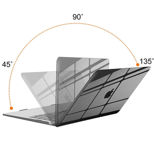 <span class=keywords><strong>Funda</strong></span> Rígida de Plástico Transparente para <span class=keywords><strong>MacBook</strong></span> <span class=keywords><strong>Air</strong></span> de 13 Pulgadas M1 2021-2018 A2337 A2179 A1932, Cubierta para <span class=keywords><strong>MacBook</strong></span> <span class=keywords><strong>Air</strong></span> de 13.3 Pulgadas - Product Image 5