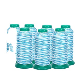 Fil de vêtement de couleur arc-en-ciel 150 deniers solide écologique 80g - Product Image 2