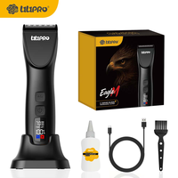 Tondeuse électrique pour animaux LILIPRO EagleM 5 en 1, tondeuse à poils pour chien, machine de coupe sans fil, ensemble de produits de toilettage pour chat avec écran LCD