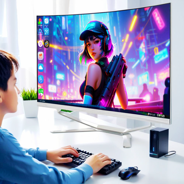 Newest All in One PC 23.8 Inch Desktop Computer 2-11th Gen Core I5/I7 SSD Optional FHD Screen