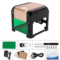 Graveur Laser CNC 3000mw, Mini USB, BL, Machine à graver pour Logo de bureau, travail du bois, routeur à bois 80x80mm