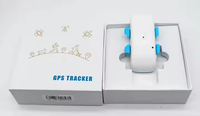 Traceur GPS intelligent 2G QP103 Mini pour animaux de compagnie, anti-perte, alarme, balise sans fil, localisateur pour enfant, sac, portefeuille, clés