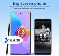 22G+2TB al Mejor Precio, Nuevo Teléfono Inteligente 5G S25 Ultra, Pantalla Grande de 7.3 Pulgadas, Teléfonos 5G Globales, Doble SIM, Lápiz Integrado, 108MP LTE