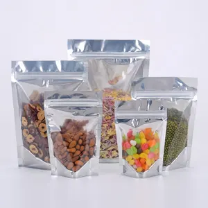 One side clear aluminium foil bag