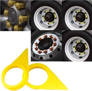 Indicateurs de retenue d'écrou de roue en plastique 34mm écrou de roue lâche pour camions voitures - Product Image 3