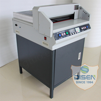 Máquina de Corte de Papel Digital Eléctrica 450VS+ Tamaño A4/A3 450mm de Alta Seguridad con Motor Computarizado y PLC para Libros y Álbumes