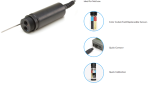 HANNA Novo e Original HI98195 Multiparâmetro pH ORP CE Temperatura De Pressão Medidor À Prova D' Água De Yamat - Product Image 5