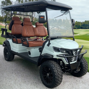 Mới được thiết kế 4 + 2 CHỖ NGỒI Golf giỏ hàng điện Golf Buggy với 5KW động cơ carro de Golf - Product Image 4
