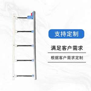 Barrière de lit médicale Ydl en acier inoxydable, hauteur réglable 40 cm, pliable, pour la sécurité des personnes âgées et des enfants, usage domestique - Product Image 5