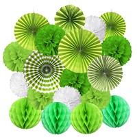 Party cool Party Waben kugel Papier fächer Dekorative Papier blume Dekorative Waben kugel Geburtstags feier Set