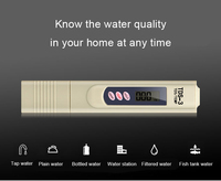 Tds3 Stylo D'essai De L'eau Détecteur D'eau Trois Clé Test De Qualité De L'eau Stylo Ph Mètre Tds-3 Numérique Mètre de La Température