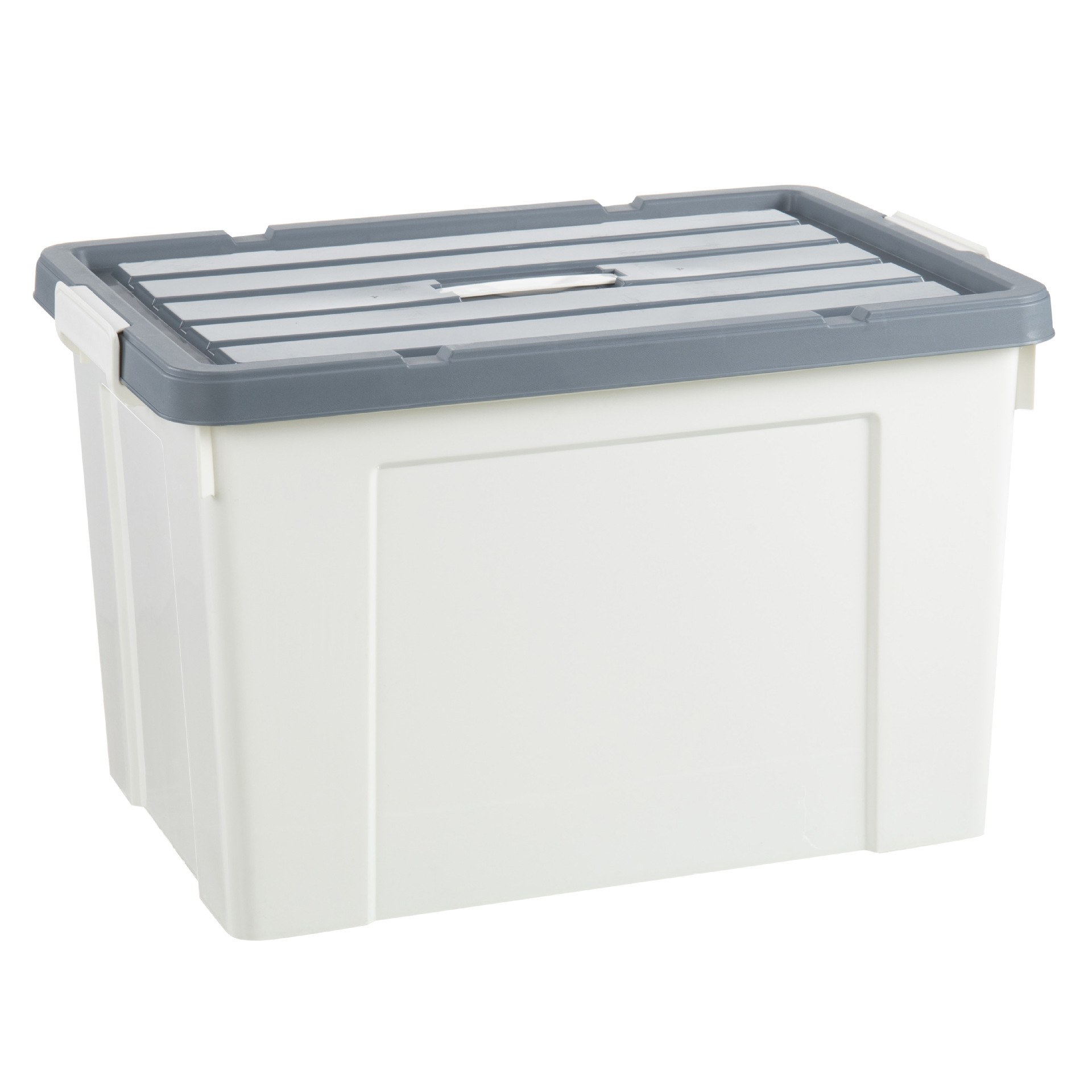 White body-gray lid