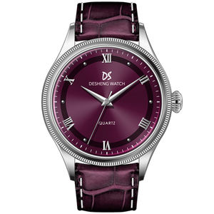 Nouvelle montre de style business haut de gamme pour hommes, bracelet en cuir imperméable, design de marque personnalisé - Product Image 3