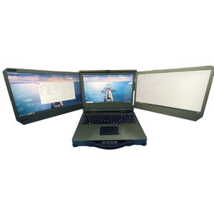 OEM Custom All-in-One industriale portatile PC triplo schermo robusto Laptop con il 12 ° 13 ° CPU di 14th Gen per l'ingegneria del campo - Product Image 1