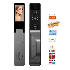 Kotonlink 3d Face Palm Vein Recognition Fingerprint Intelligent Digital Keyless Video <strong>Intercom</strong> Smart <strong>Door</strong> Lock With <strong>Camera</strong> - Product Image 6