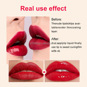 Gel hydratant soin des lèvres bio logo personnalisé patchs de rouge à lèvres au collagène végétalien rides dodues avec goût sucré <span class=keywords><strong>baume</strong></span> brillant pour les lèvres - Product Image 4