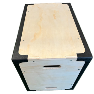 Dongshang di alta qualità in legno con bordi morbidi Plyo <span class=keywords><strong>Box</strong></span> per allenamento Fitness palestra che rimbalza Soft Plyo <span class=keywords><strong>Jump</strong></span> <span class=keywords><strong>Box</strong></span> 20x24x30 pollici antiscivolo - Product Image 1