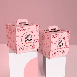 カスタマイズされた食品グレードのケーキ包装折りたたみ式紙箱食品包装工場直販手頃な価格の包装箱