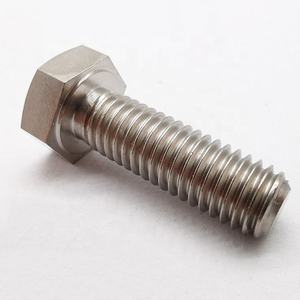 สลักเกลียวหกเหลี่ยมสำหรับงานกลึงซีเอ็นซีจากโรงงานไทเทเนียม Gr5ดิบ - Product Image 2