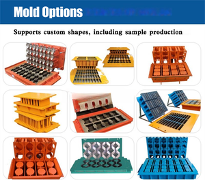 Macchina Mobile per Blocchi di Cemento a Diesel, Macchina per Mattoni e Pavimentazione in Funzione - Product Image 6