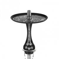 Chicha Moderne de Luxe Unique au Design Traditionnel Marque d'Usine Narguilé de Haute Qualité avec Tuyau en Verre Laqué