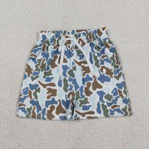 SS0873 RTS กางเกงขาสั้นเด็กชายลายพราง บูติกสำหรับเด็กเล็ก ขายส่งเสื้อผ้าเด็ก กางเกงเด็กวัยหัดเดิน กางเกงขาสั้นเด็กผู้ชาย - Product Image 1