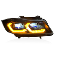 Pour BMW Série 3 E90 05-12, modification de l'ensemble de phares à LED bicolores, feux de jour 05-12, 12V