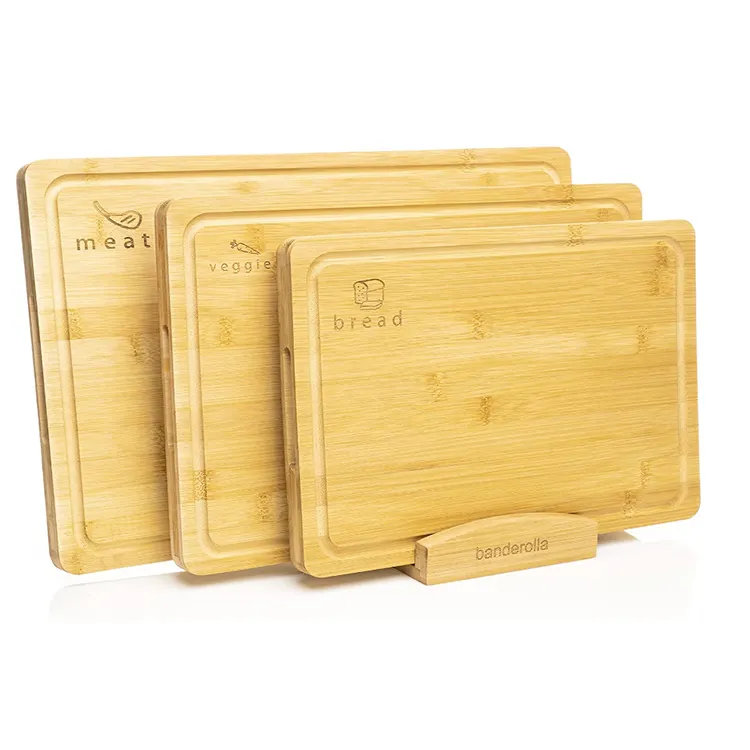Placa de corte multifuncional com pia, cozinha de bambu com placa de corte