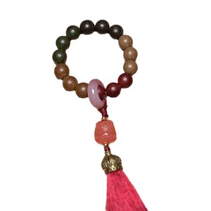 Mst Hot Bán Tự Nhiên Thơm Chất Liệu Cổ Phương Pháp Thơm Hạt Y Học Hương Thơm Bốn Thời Gian Rõ Ràng Hương Vị Màu Xanh Lá Cây Vòng Đeo Tay - Product Image 5