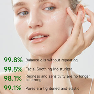 Cuidado de la piel para el acné y las marcas de viruela Extracto de planta vegana Tomate verde Crema facial Levantamiento de poros Mandarina verde Vita C Crema Para manchas oscuras - Product Image 6