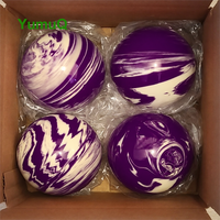 Jeu de boules de pétanque en résine personnalisées YumuQ, jeu de bocce pour l'extérieur, pelouse, jardin, plage, fête familiale pour adultes