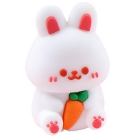 Taille-crayon en PVC Dinosaure de Dessin Animé Personnalisé Mignon Mini Portable Manuel pour Élèves du Primaire Vente en Gros