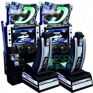 เครื่องจำลองการแข่งรถ Initial D ขนาด 32 นิ้ว แบบหยอดเหรียญ สำหรับศูนย์เกม - Product Image 3