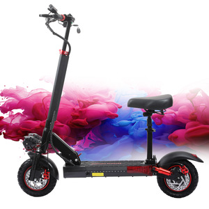 Trottinette pliable à moteur EU 800W, double suspension, batterie lithium 48V 15Ah, étanche, aluminium, 55 km/h - Product Image 5