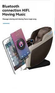 2025 नए कारखाने की सस्ती कीमत 3 डी शून्य गुरुत्वाकर्षण इलेक्ट्रिक शियात्सु मालिश कुर्सी - Product Image 6