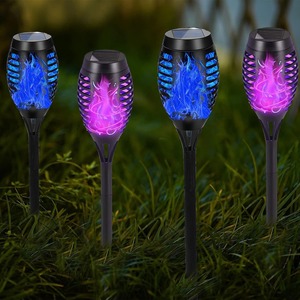 <b>Solar</b> LED Flame <b>Torch</b> Lamp Path Lamp Street Wreath <b>Solar</b> Lamp Lawn Lamp IP65 Garden Decoration - Product Image 4