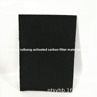 Filtre universel en mousse de charbon actif épaissi pour bacs à compost - Lot de 10 tampons de pré-filtration en coton absorbant les odeurs