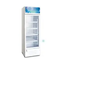 Refrigerador comercial de vidro, refrigerador de bebidas, geladeira de mercadoria