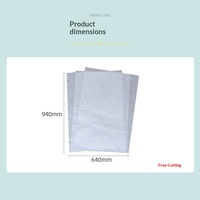 Papier de soie blanc 14g 17g personnalisable pour impression, calligraphie, emballage de bouquets de fleurs, semi-transparent 488*880mm