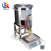 Machine de remplissage quantitative de haute précision pour liquides visqueux en verre, machine de pesage pour le remplissage de bouteilles, distributeur d'huile alimentaire