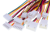Konektor Profesional 2.54mm 2/3/4/5/6 Pin Female Plug Wire Harness SH JST ZH PH XH Perakitan Kabel Kustom