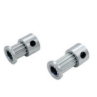 Accessoire d'imprimante 3D, poulie de synchronisation 2GT GT2 en aluminium, diamètre 7mm, 12 dents, largeur de courroie 6/10, usinage de haute précision, excellent