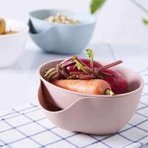 ตะกร้าพลาสติกหลากสีแบบใช้ซ้ำได้สำหรับกรองเศษอาหารในอ่างล้างจาน - Product Image 3