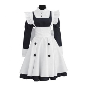 Costume Cosplay Anime <span class=keywords><strong>Black</strong></span> <span class=keywords><strong>Butler</strong></span>, Giacche, Cappotti, Abiti, Completi per Donne, Set Completo, Vestiti da Cameriera, Grembiuli, Abiti in Poliestere - Product Image 1
