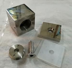 מעקה זכוכית מעקה 40 מ "מ כבד כבד <span class=keywords><strong>ss316</strong></span> סיכה בורג זכוכית מעקה שחור עבור מעקה מדרגות מרפסת מעקה - Product Image 4