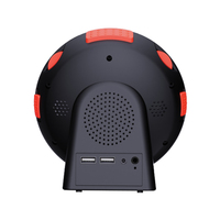 Réveil vibrant à double alarme avec flash et deux ports de chargement USB Certifié CE FCC ROHS