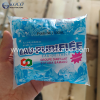 Film HDPE blanc laiteux KOCO pour l'emballage de bière, champagne, eau minérale, tequila, jus, impression en héliogravure, sacs recyclables de qualité alimentaire