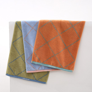 Pure Cotton <b>Face</b> Towel Soft and Absorbent for Men and Women Wholesale for Home Gym Shower Use Blank Pattern Woven Technics - Product Image 2